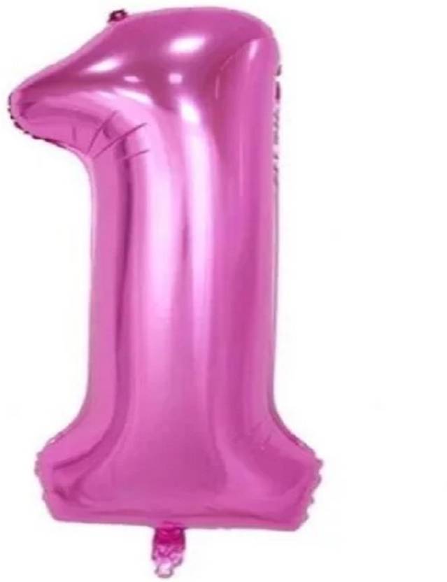 twisty villa 1rst birthday Decorations 1/one number foil Balloons 32