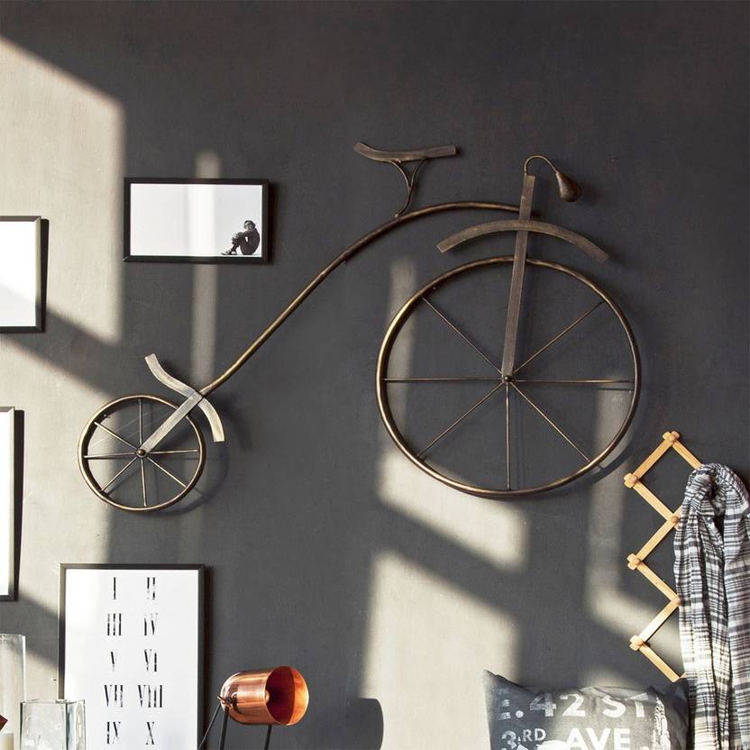 Orange Tree Retro Cycle Wall Decor Price in India Buy Orange Tree