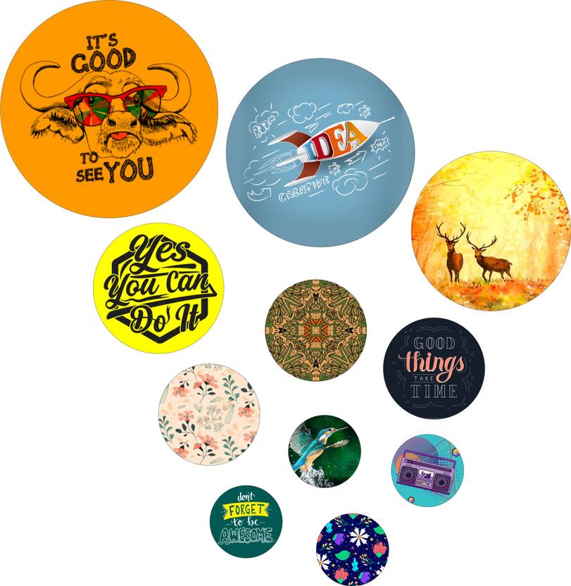 The Craft House Premium MDF Wood Wall Hanging Posters For Home Decor