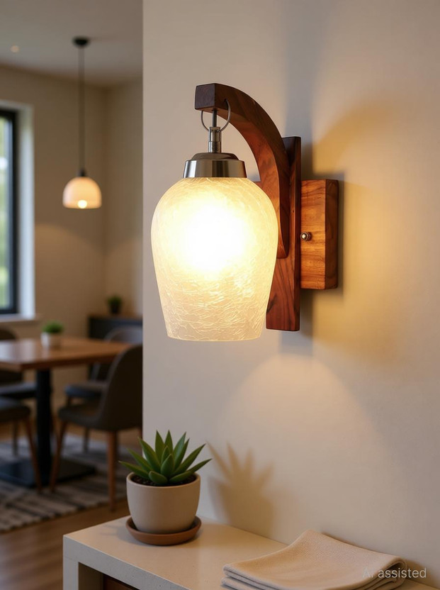 Sinoman Sinoman Wallchiere Wall Lamp Without Bulb - Flipkart Deal