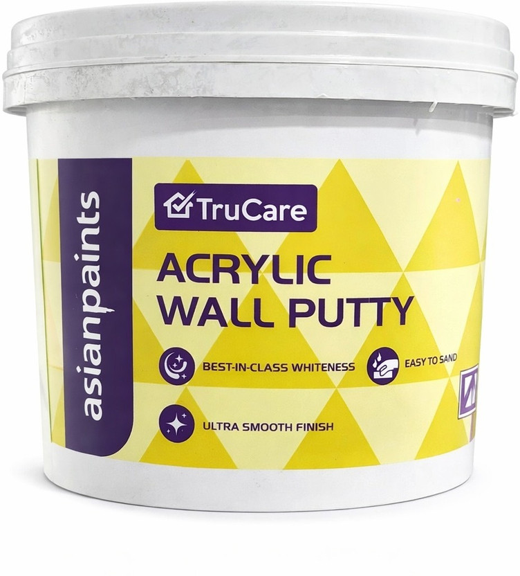 Asian Paints Wall Putty | Ready-to-Use Premium Interior & Exterior Wall Putty White Emulsion Wall Paint(1 kg)