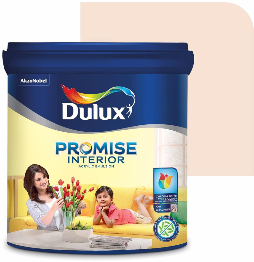 Dulux Weathershield Powerflexx Exterior Emulsion Paint High Gloss Finish FRENCH MANICURE Emulsion Wall Paint(10 L)