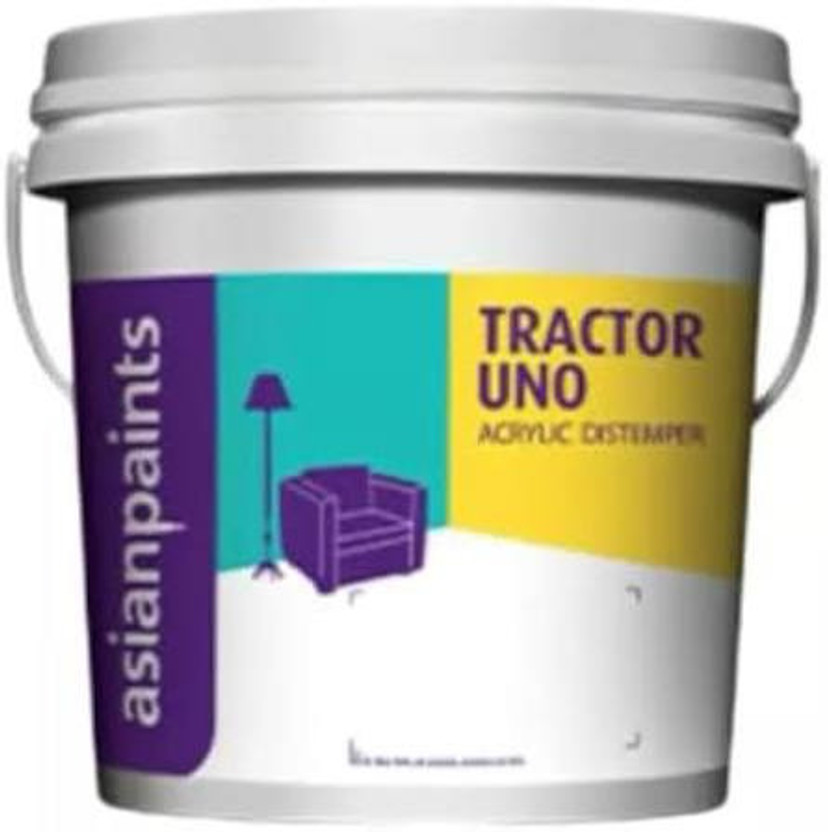 ASIANPAINTS Tractor uno 20kg distemper White Distemper Wall Paint(20 kg)