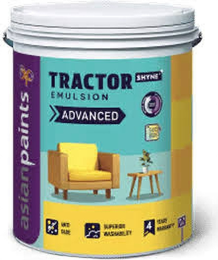 ASIANPAINTS Tractor uno 20kg distemper White Distemper Wall Paint(20 kg)