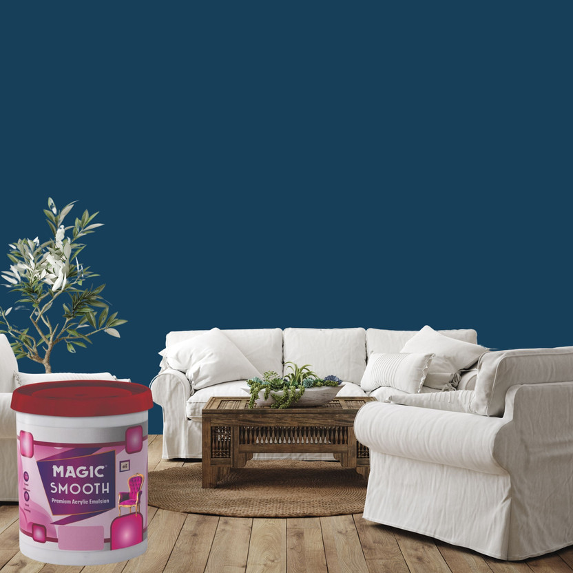 Magic Magic Paints Smooth Premium Acrylic Interior Emulsion |Good Adhesion |Perfectly Washable | |Low Particle Size Provides Smooth Finish EMPHASIS Emulsion Wall Paint(1 L) - Flipkart Deal