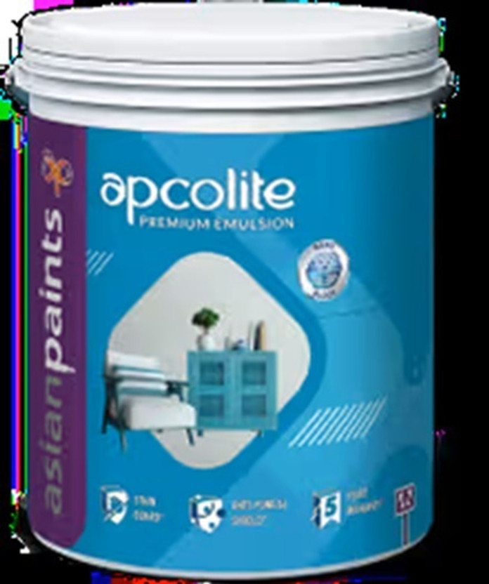 Asian paint PR EM 4 WHITE Emulsion Wall Paint(4 L)