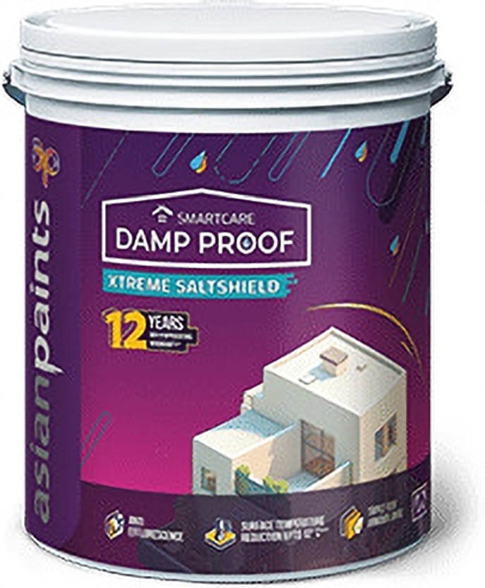 Asian Asian Paints DAMP PROOF XTREME 20L White Emulsion Wall Paint(20 L) - Flipkart Deal