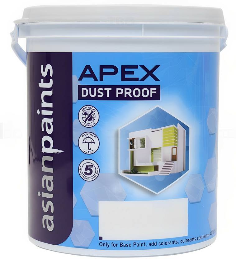 Asian Paints Apex Dust Proof White Emulsion Wall Paint Price in India Buy Asian Paints Apex