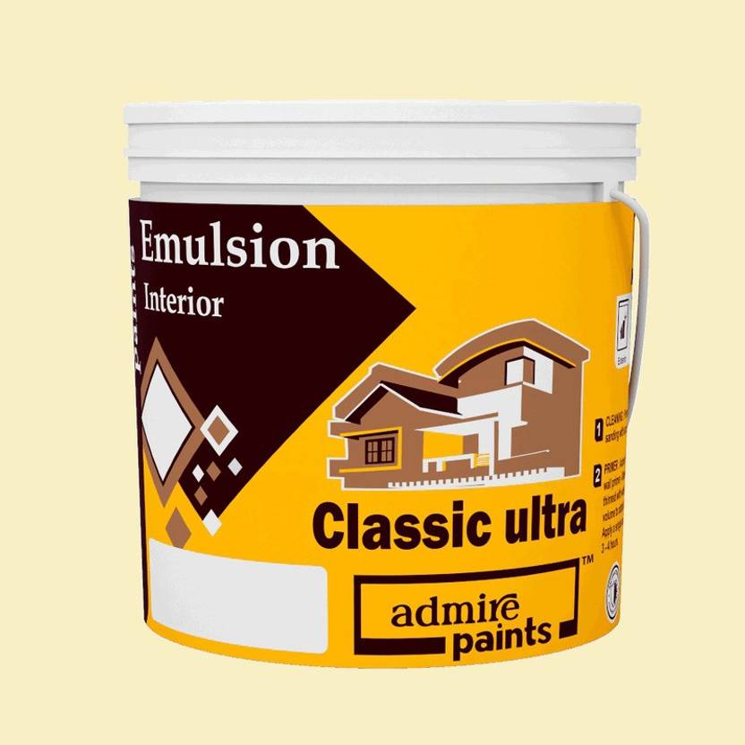 Admire Paints Classic Ultra Interior Butter Scotch Emulsion Wall Paint