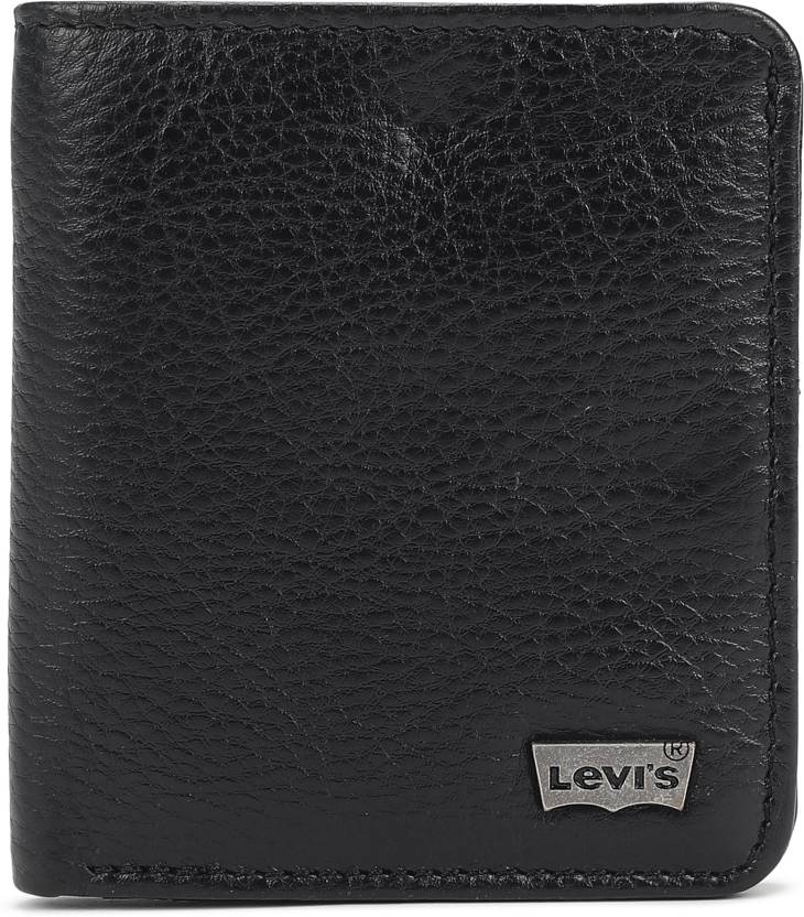 LEVI'S Men Casual Black Genuine Leather Wallet Black - Price in India |  