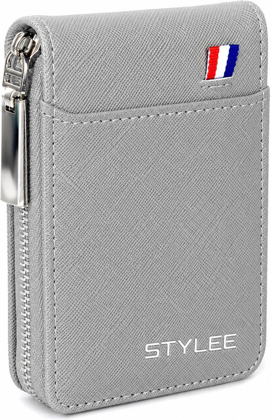 stylee stylee Men Travel, Trendy Grey Artificial Leather Card Holder(11 Card Slots) - Flipkart Deal