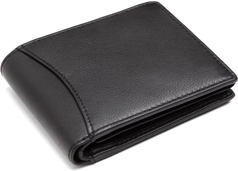 ree cope Men Formal, Travel, Evening/Party, Trendy Black Genuine Leather Wallet(7 Card Slots)