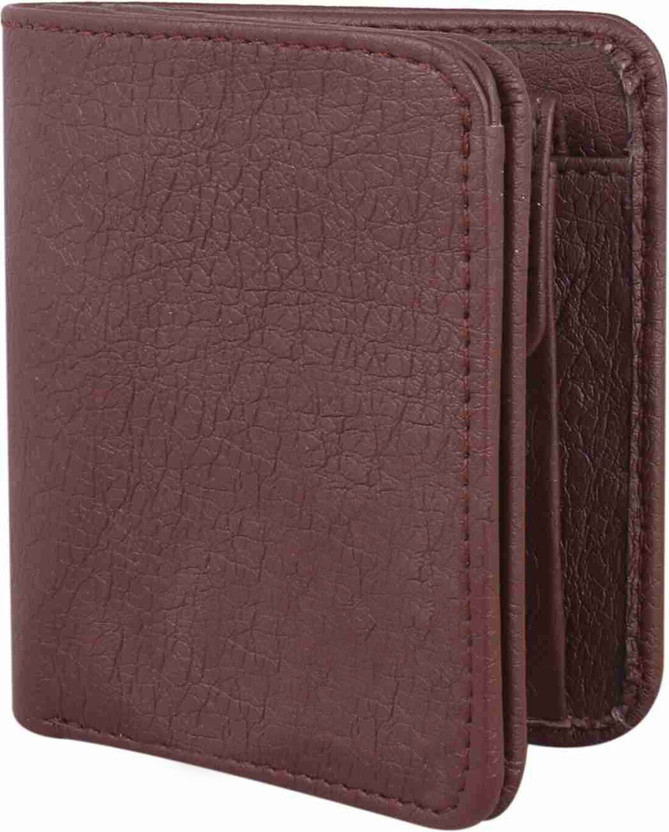 SHAMRIZ Men Brown Artificial Leather Wallet(8 Card Slots)
