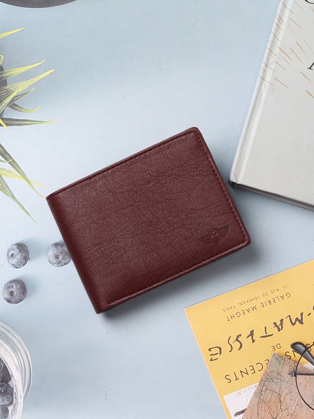 METRONAUT Men Casual, Evening/Party, Formal, Travel, Trendy Brown Artificial Leather Wallet  (9 Card Slots)