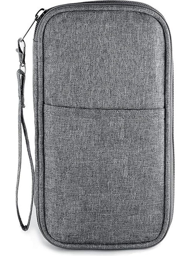 Aepigo Aepigo Men & Women Casual, Formal, Travel Grey Fabric Document Holder(12 Card Slots) - Flipkart Deal