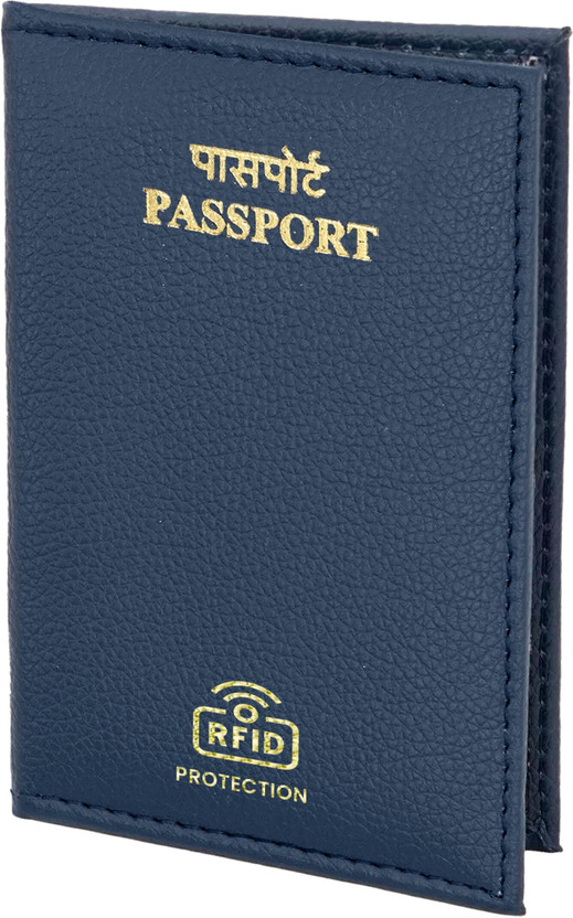 STORITE Men & Women Travel, Trendy Blue Artificial Leather Card Holder