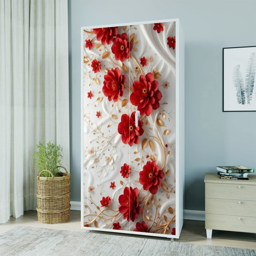 DPS Creative 183 cm x 86 cm Waterproof Floral & Botanical Vinyl Wallpaper(Multicolor)