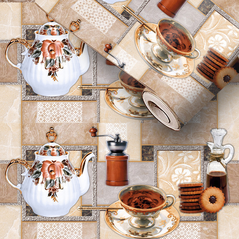 ADM 240 cm x 40 cm Waterproof Decorative Vinyl Wallpaper(Multicolor)