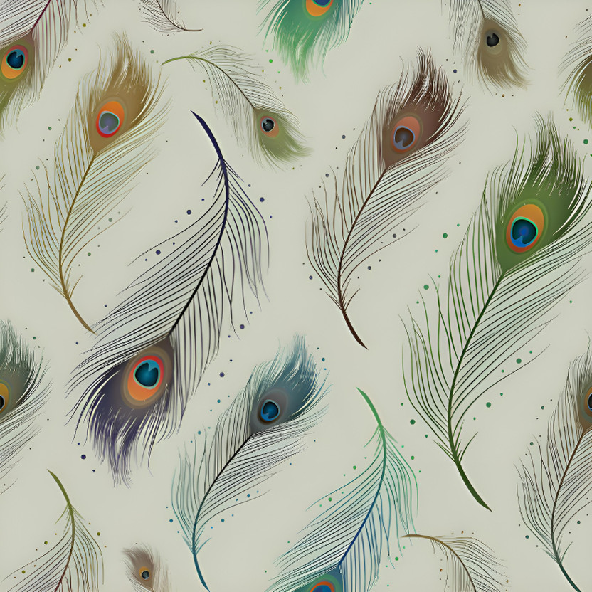 texoro 244 cm x 41 cm Waterproof Abstract Vinyl Wallpaper(Green, Multicolor)