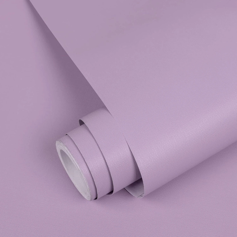 FOKRIM FOKRIM 300 cm x 45 cm Waterproof Decorative Vinyl Wallpaper(Purple) - Flipkart Deal