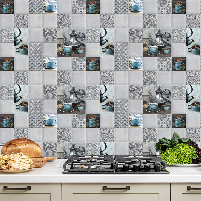 AMBEY DECOR 160 cm x 40 cm Waterproof Decorative Vinyl Wallpaper(Multicolor)