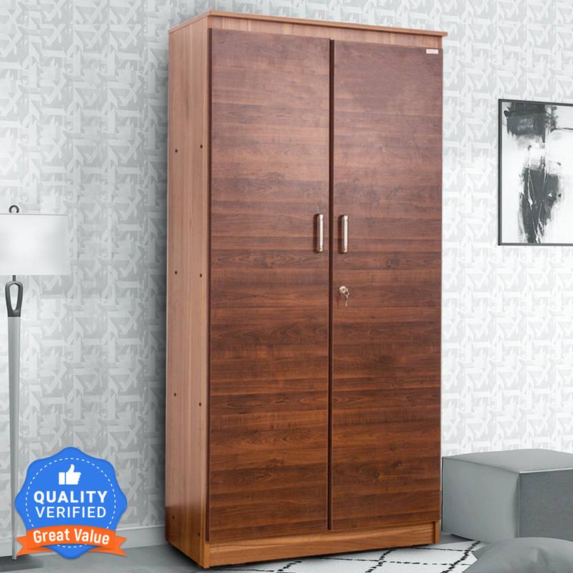 NEUDOT MONO Engineered Wood 2 Door Wardrobe Price in India Buy NEUDOT