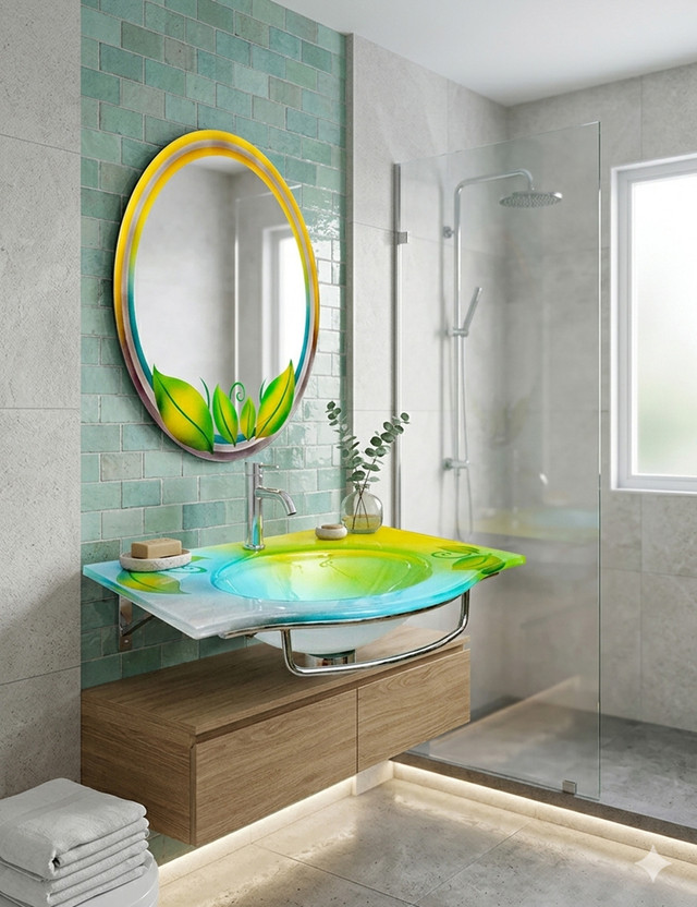 Oath Oath Vision Basin And Sanitary Wares Wash Basin Half Round Wall Hung Basin(Oath Vision_M111 Round Wash Basin) - Flipkart Deal