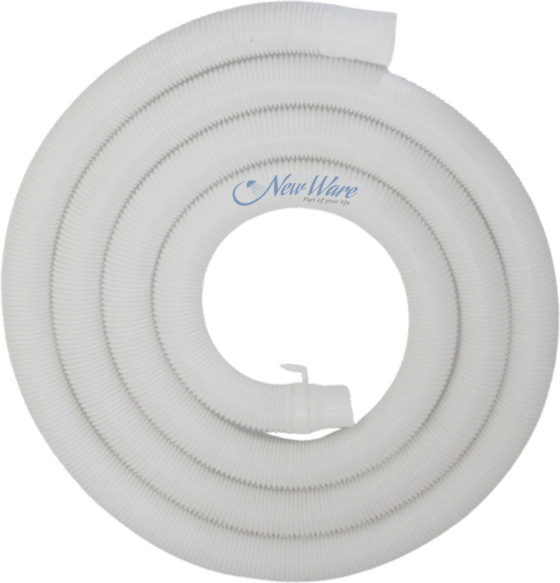 NEW WARE Hose Suitable for All Fully/Semi Automatic Washing Machines Outlet (Length: 5 Meter, White) Hose Pipe Hose Pipe(500 cm)