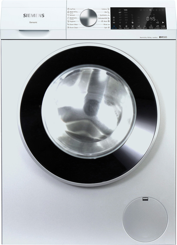 Siemens Siemens 7/6 kg Washer with Dryer Ready to Wear Clothes with In-built Heater White(WN54A2U0IN) - Flipkart Deal