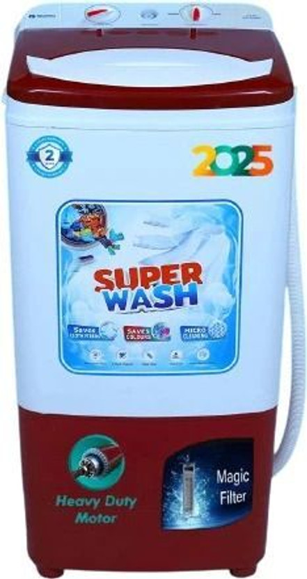 Reliance 7.5 kg Washer only Red(RGT750WR)