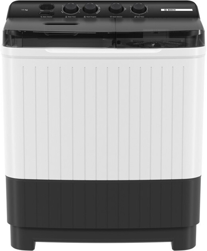 BOSCH 11 kg Semi Automatic Top Load Washing Machine White(WJZ115W0IN)