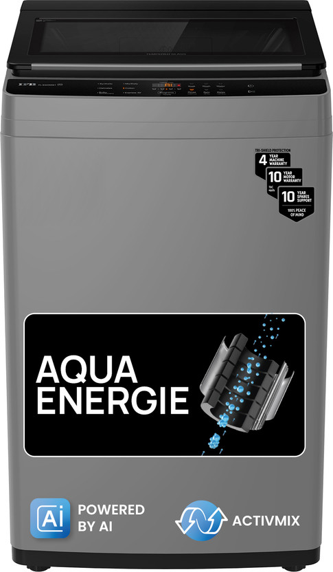 IFB 6.5 kg 5 Star with Deep Clean Technology, ActivMix, Powered by AI, with Aqua Energie, Soft Close Door, Fully Automatic Top Load Washing Machine Black, Grey(TL650MG1)