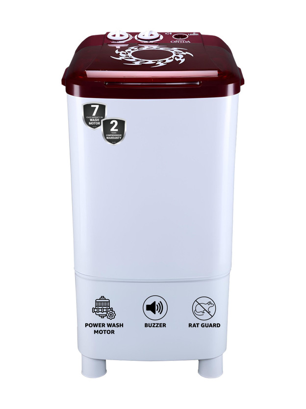 ONIDA ONIDA 9 kg Washer only White, Maroon(LILIPUT/W90W) - Flipkart Deal