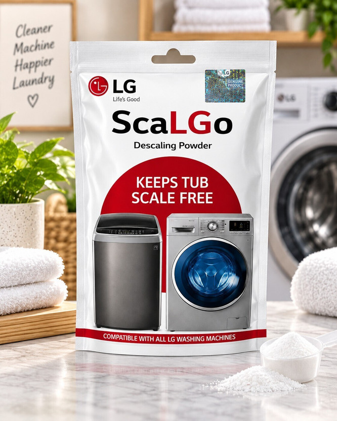 LG scalego Top Load Washing Machine Descaling Powder Descaler(100 g)