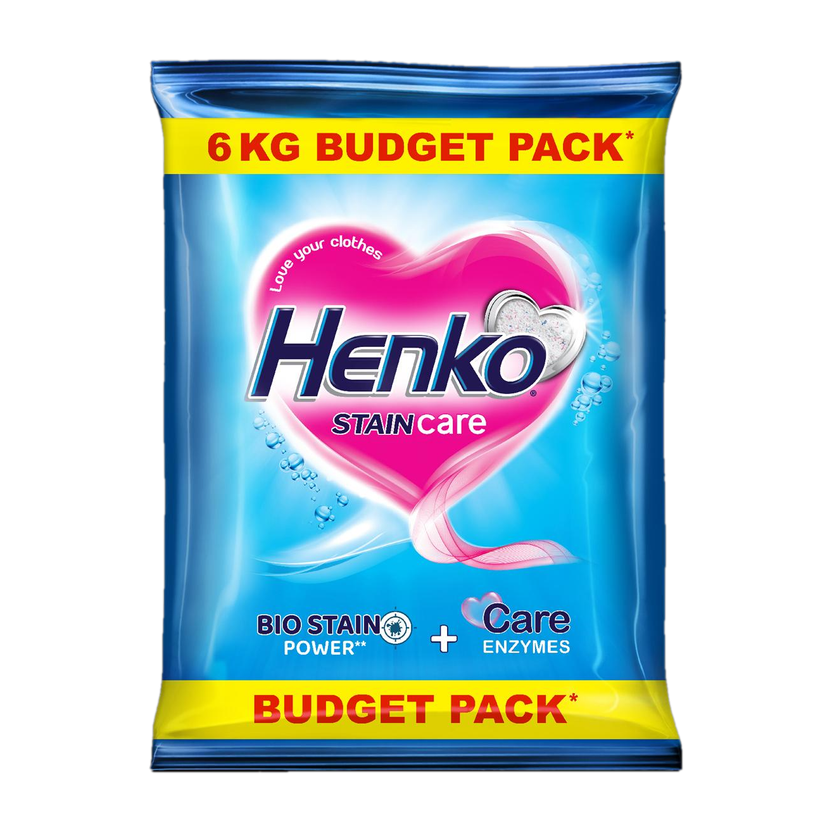 Henko Stain Care Detergent Powder(6 kg)