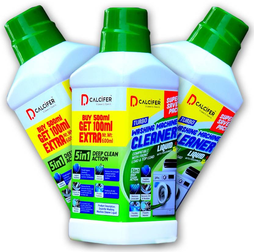 Dcalcifer Washing Machine Cleaner liquid 1800ml Descaler Top Front Load