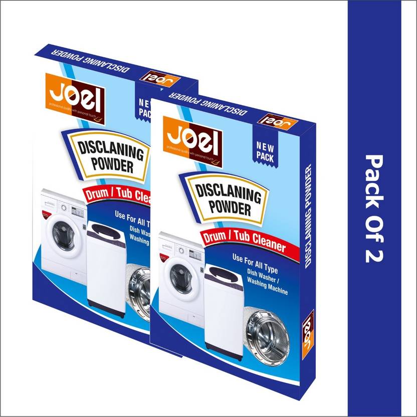 Joel Washing machine Drum Cleaning Powder (PACK OF 2) Detergent Powder