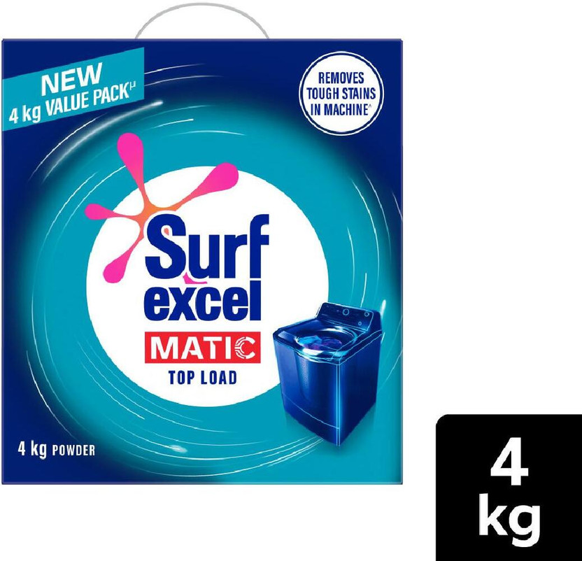 Surf excel | Matic Top Load | Detergent Powder | Detergent Powder(4000 g)