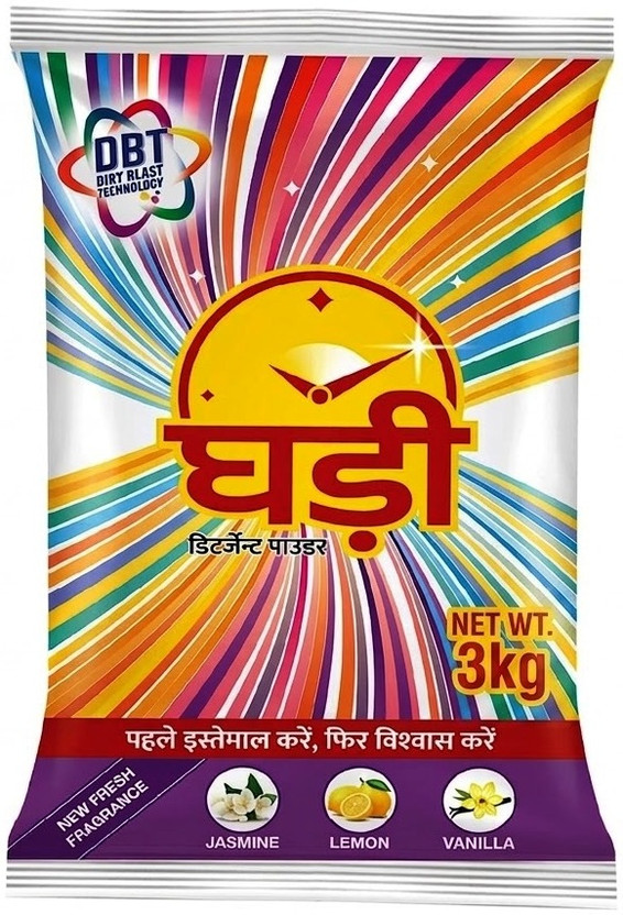 Ghadi Washing Powder Detergent Powder (Advanced)(2999 g)