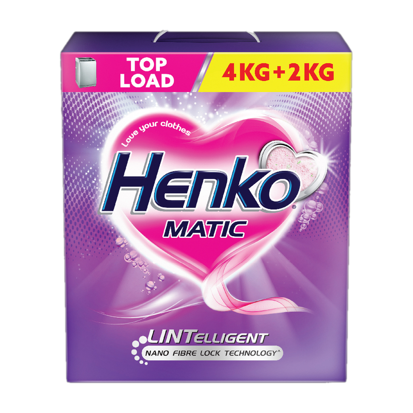 Henko Matic Top Load Detergent Powder (Floral)(4 kg)