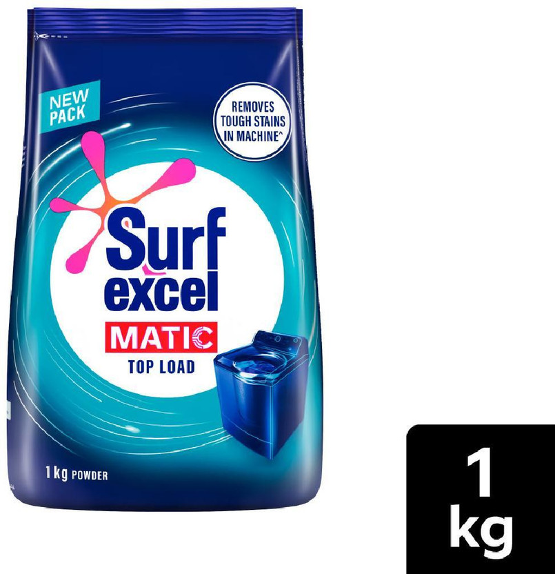 Surf excel Matic Top Load Detergent Powder(1 kg)