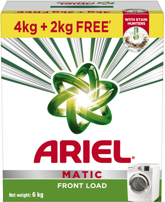 Ariel Matic Front Load (4+2kg) Detergent Powder(4 kg)