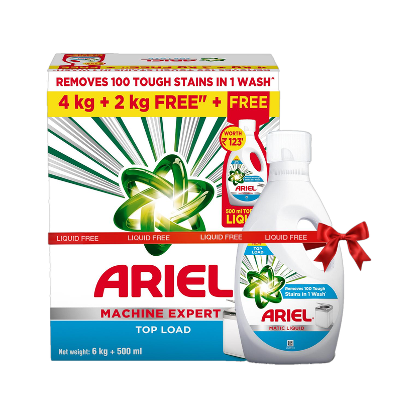 Ariel Matic Top Load Detergent Powder(6 kg)