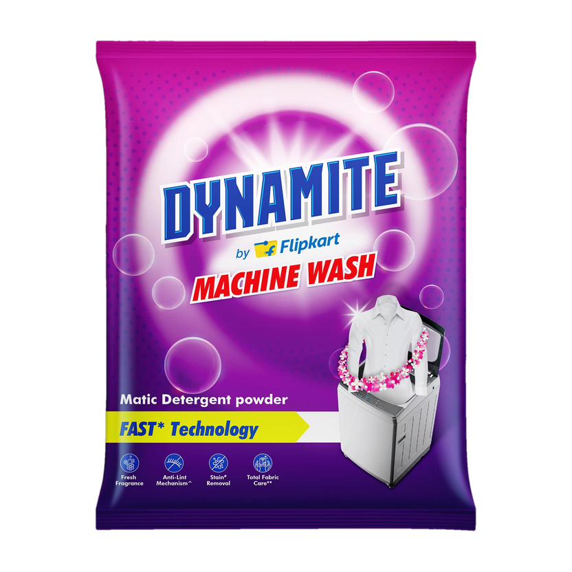 Dynamite by Flipkart Matic Detergent Powder(2 kg)