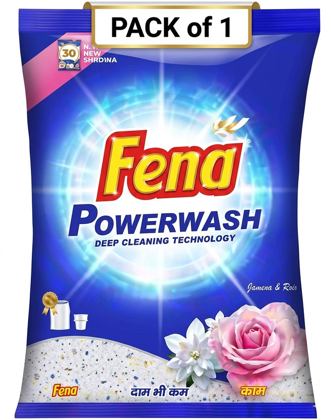 Fena Detergent Detergent Powder (Jasmine and Rose)(1 kg)