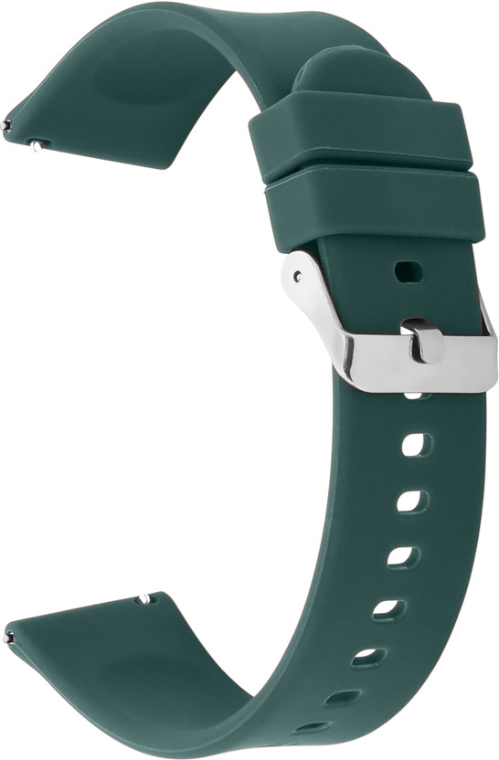 Big Shot 22MM Green SILICON 22SS 22 mm Silicone Watch Strap(Green)