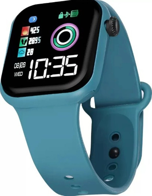 InnoNest InnoNest Global Smart Digital Watch for Boys Girls Blue LED Touch Fitness Band Watch Earth smart watch Digital Watch  - For Boys & Girls - Flipkart Deal