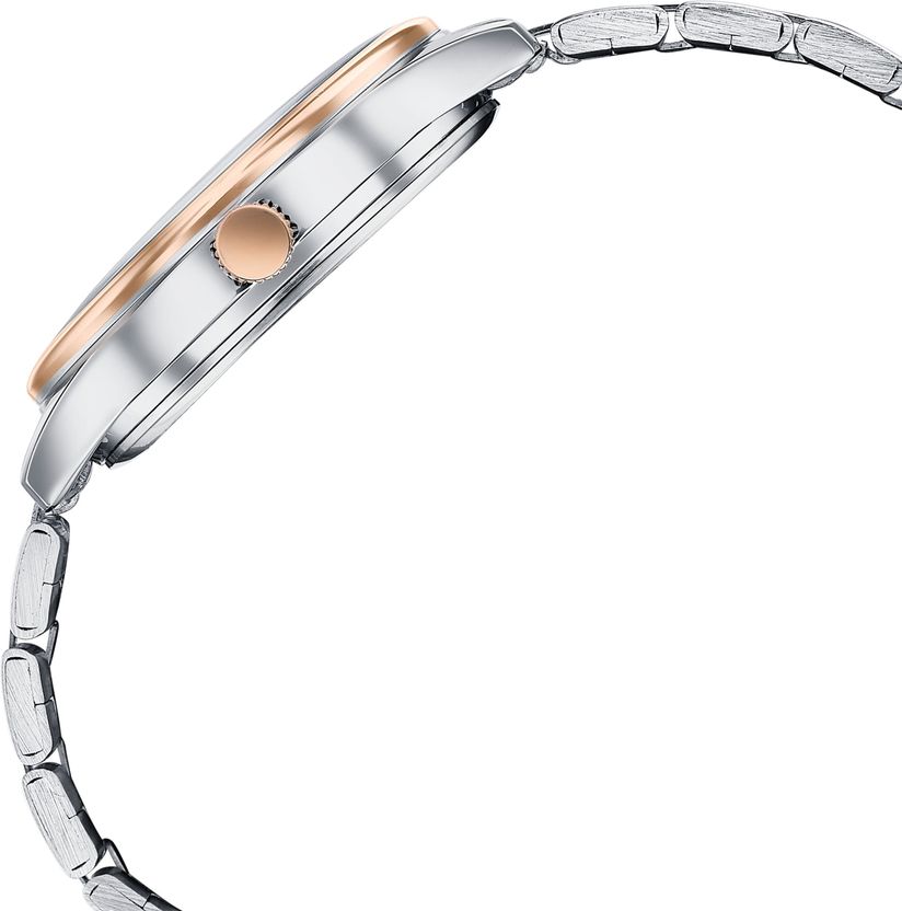 Sonata Poze Bi-Metal Breeze White Men's Watch - Image 5