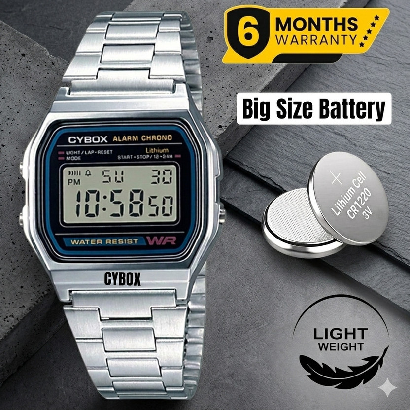 CYBOX DIGITAL KIDS-BOYS-G-SPORT P58 Digital Shock Proof Sports Watch For Men 6 Month Warranty P58 Digital Watch  - For Boys & Girls