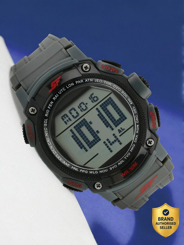 SONATA NP77073PP02 SF  Digital Watch  - For Men